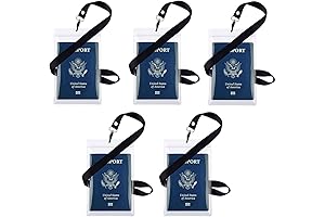 Handsfree Travel Accessory: Safe Flight Passport Necklace