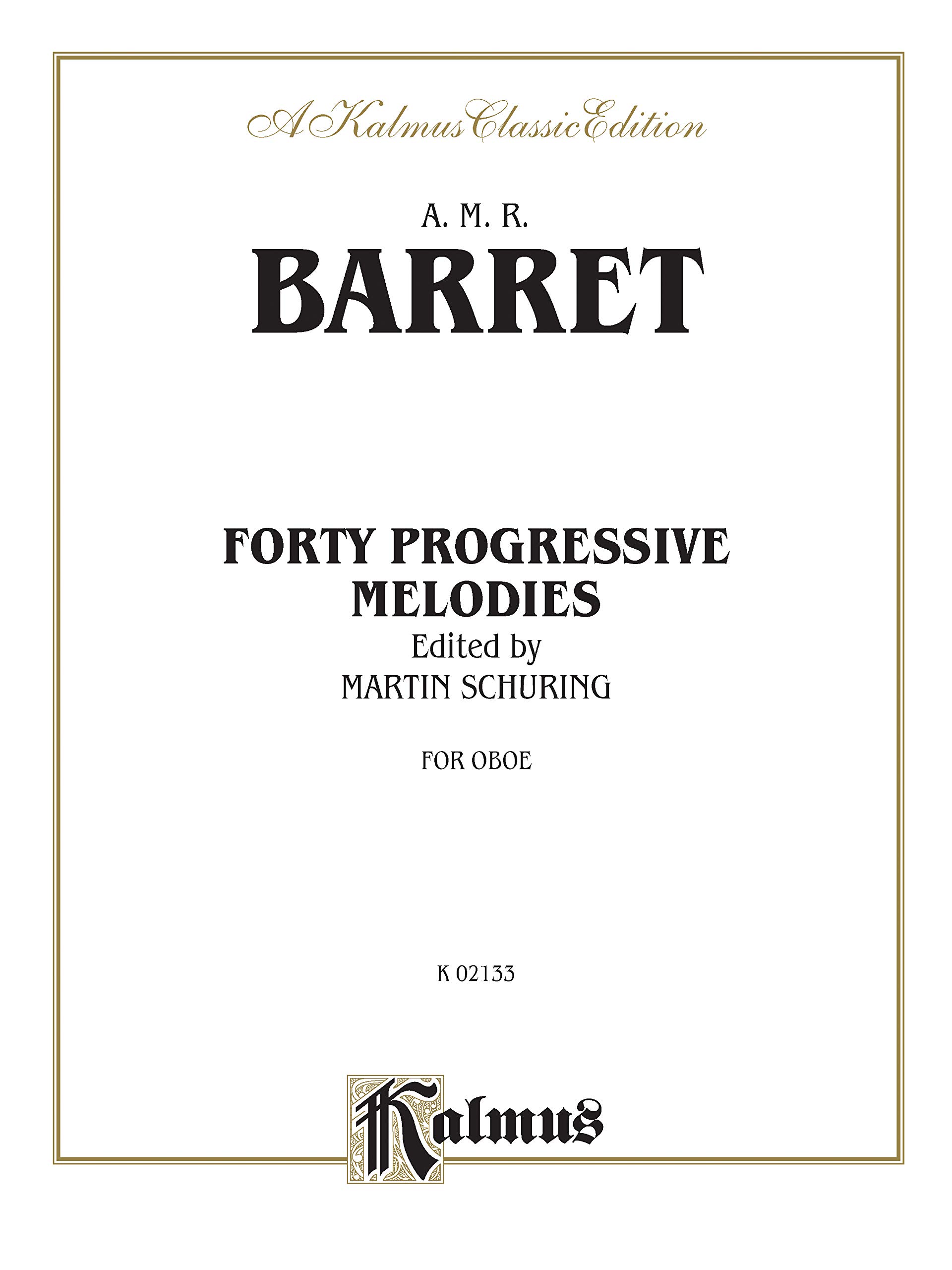 Forty Progressive Studies (Kalmus Edition)
