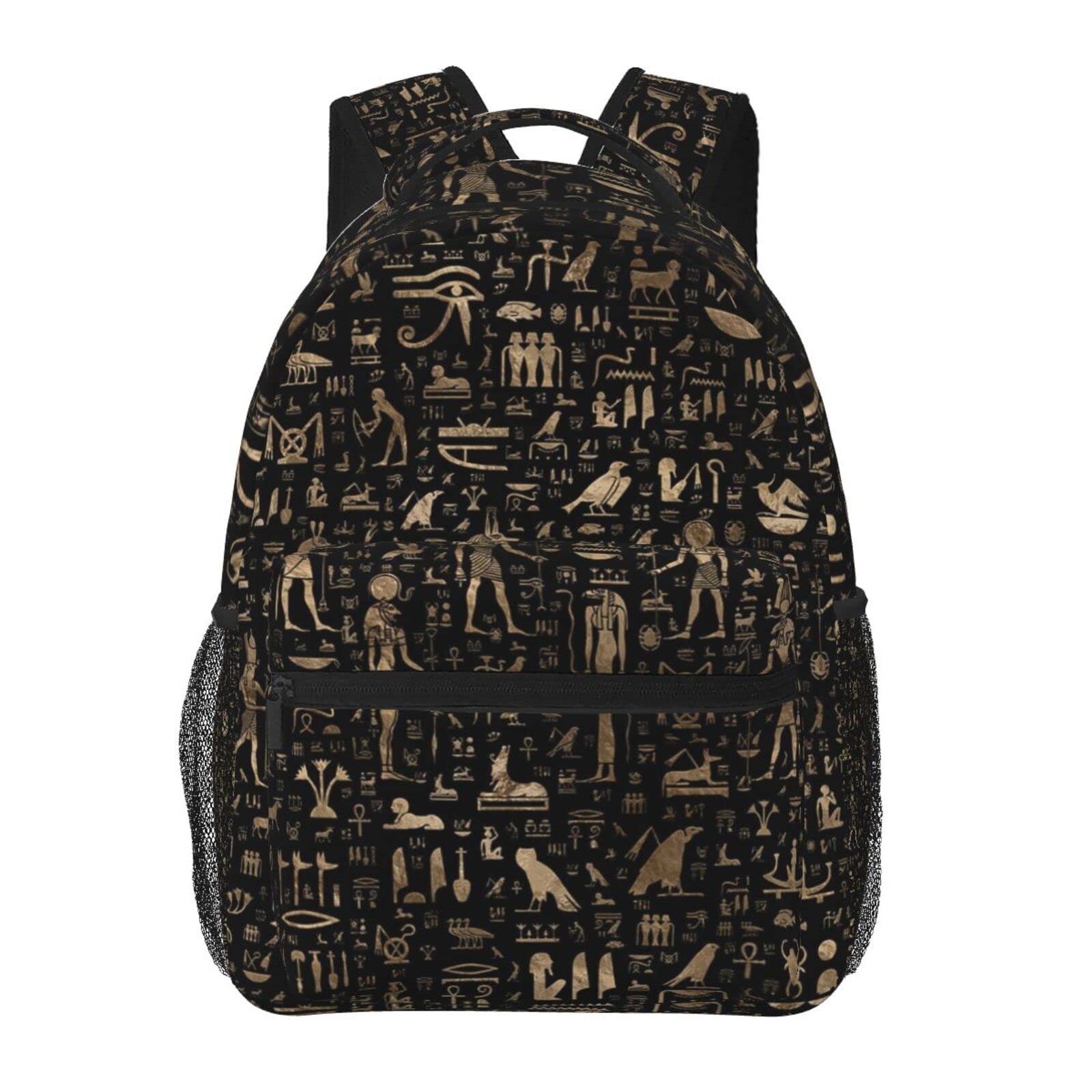 Aooedm Unisex Ancient Egyptian-Y009 Ancient Egyptian Backpack Lightweight Casual Laptop Backpack For Men And Women School Bookbag For College