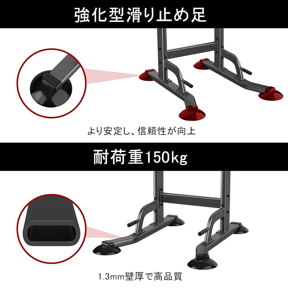 懸垂 懸垂マシン ぶら下がり健康器 懸垂バー コンパクト 耐荷重150kg Amazon | ぶら下がり健康器 懸垂バー 懸垂マシン [コンパクト/耐