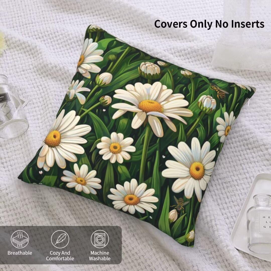 Federe Cuscini Divano 65x65 cm Set di 2 in Velluto Copricuscini Divano, Federe Cuscini Fiore Porpora Decorativi Cuscini per Divano, Federe Cuscino Divano per Soggiorno, Camera da Letto Decor -TR56