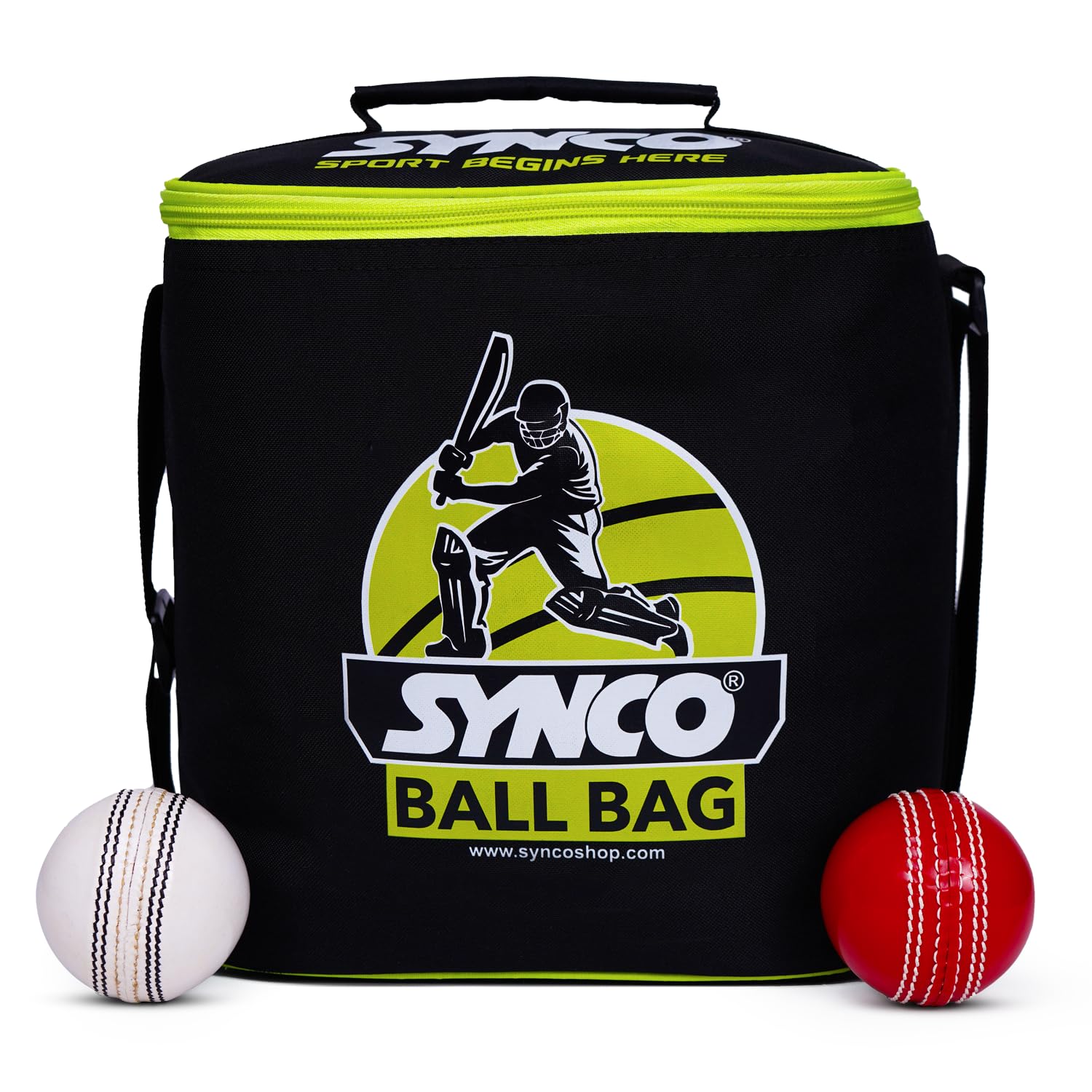 Synco Cricket Ball Bag | Polyester Bag | Easy to Carry Balls-image-47