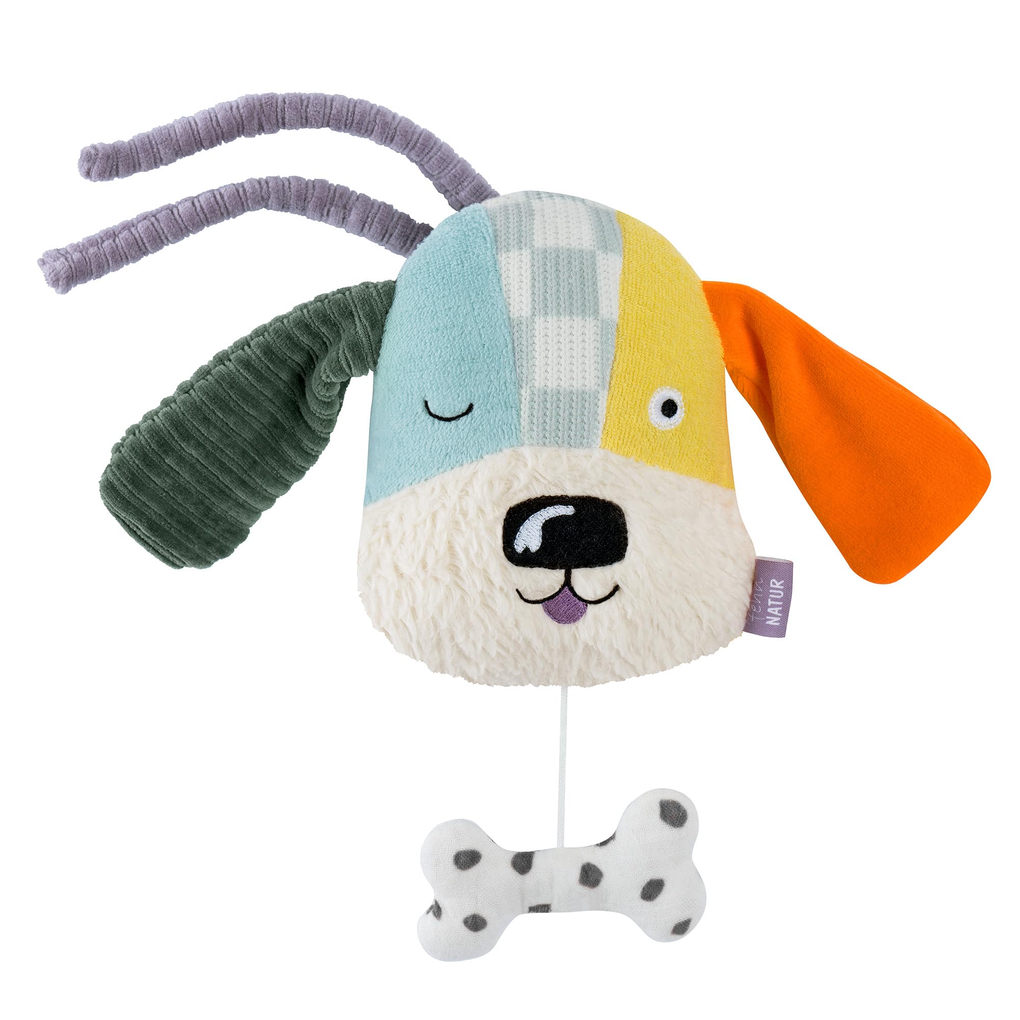 Fasciatoio Porta Bambole Peluche Fiesta - Cane Da 9,5 Pollici - Multicolore