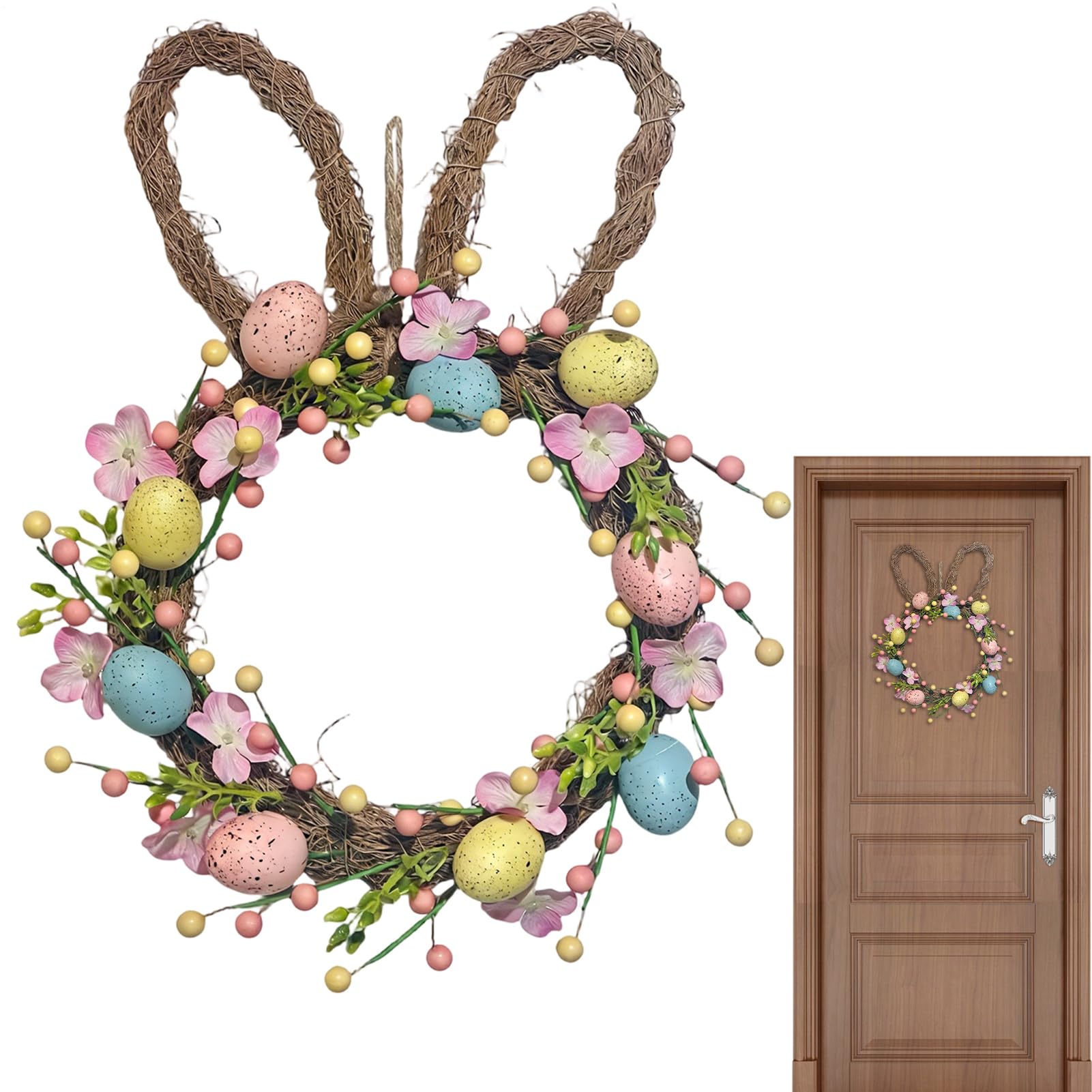 Guirnaldas para decoración de Conejito de Pascua exterior resistente