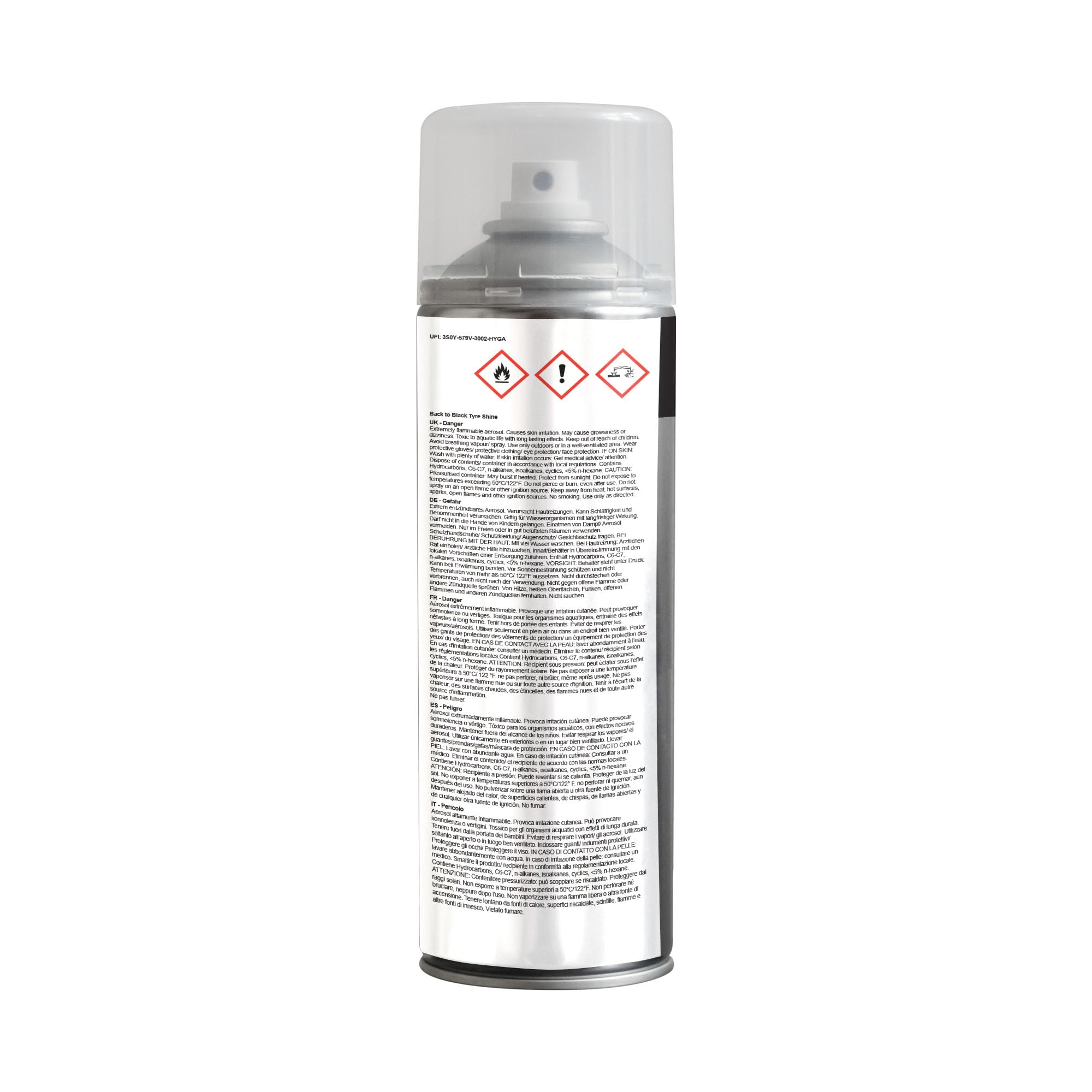 JENOLITE Back To Black Tire Shine Aerozol – 500 ml