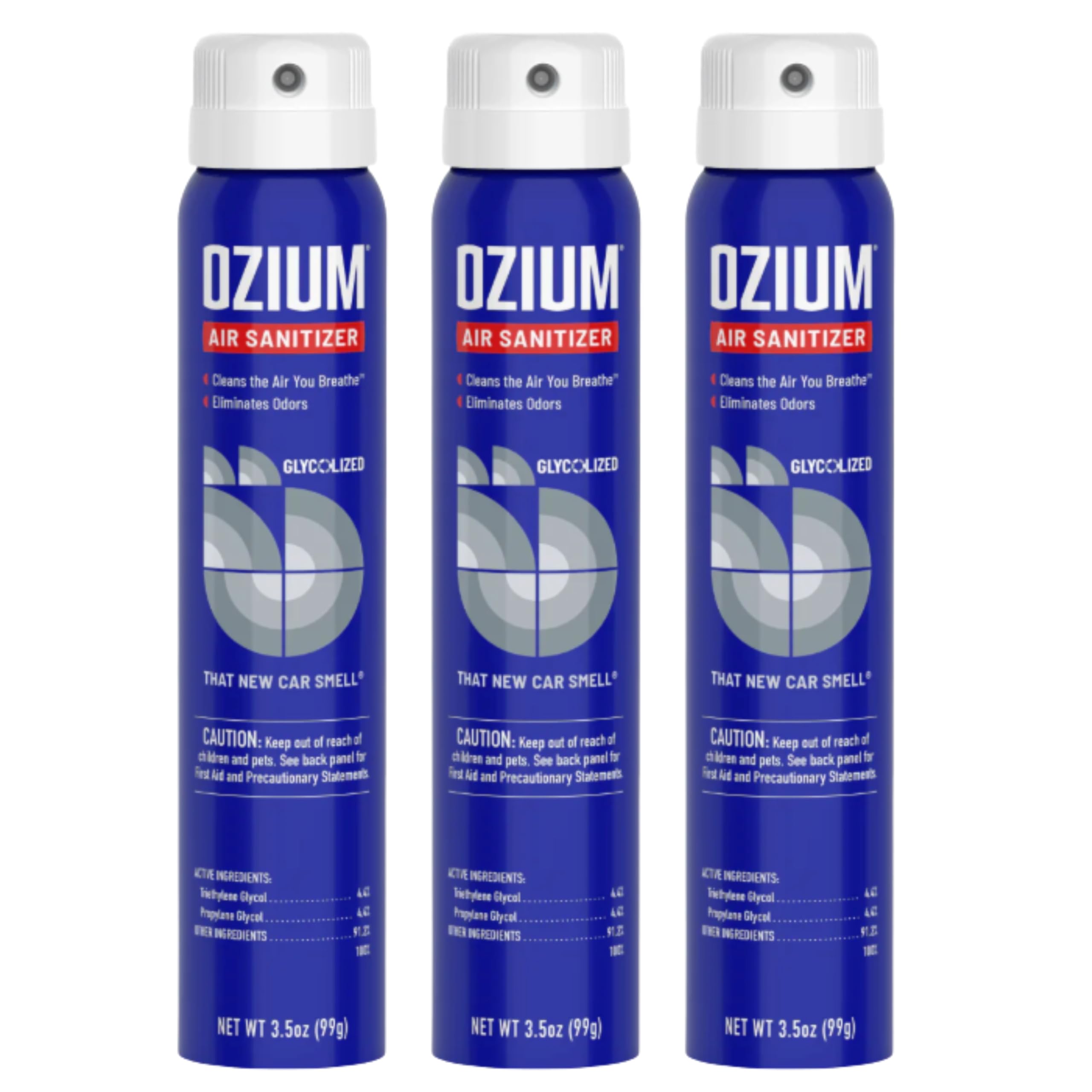 Ozium 3.5 Oz Air Sanitizer & Odor Eliminator 3-Pack