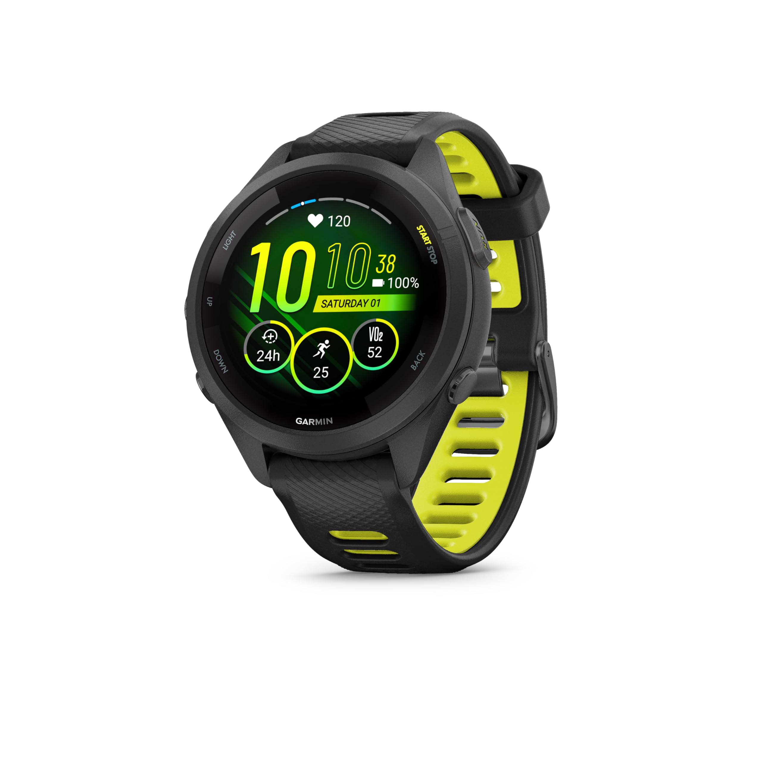 Garmin Forerunner 265 Reloj Inteligente para Correr con GPS, Pantalla Táctil AMOLED, Métricas Optimizadas, Planes de Entrenamiento, Pay, Música, Autonomía de 13 Días, Blanco — view 13