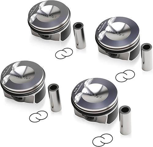 06H107065AM ATG Kit de pistón modificado y anillo de pistón 21mm de reemplazo para VW EOS Golf GTI Jetta Passat CC Tiguan AUDI A3 A4 A5 Allroad