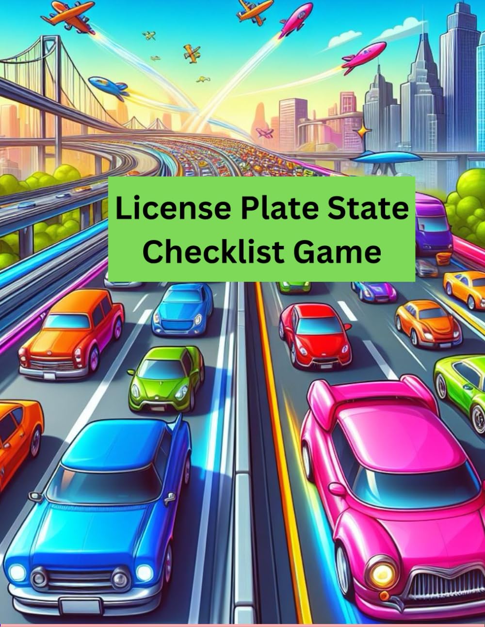 License Plate State Checklist Game