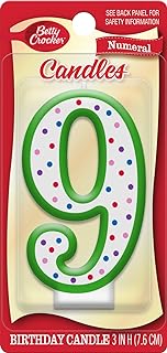 BETTY CROCKER Candle Numeral #9 1 EA