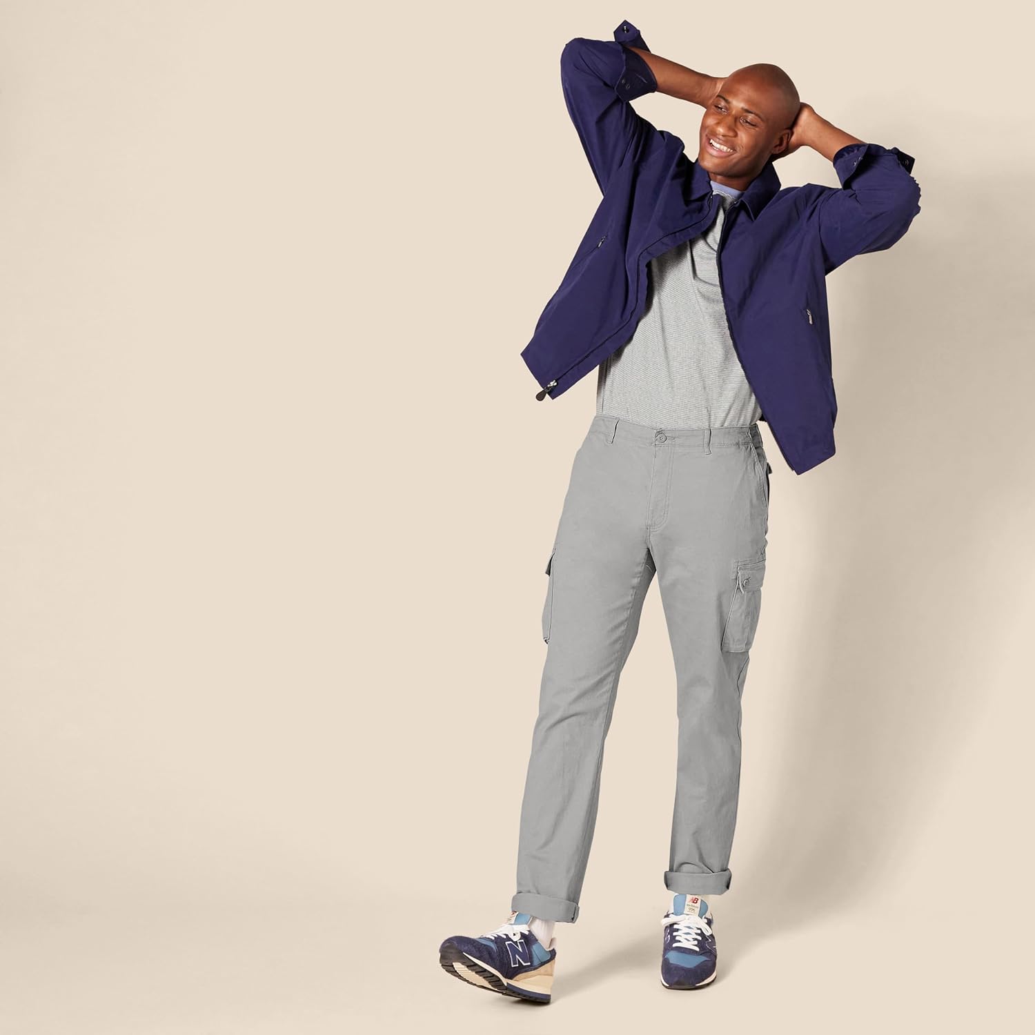 Amazon Essentials Men's Slim-Fit Stretch Cargo Pant (Available in Big & Tall) - Image 8