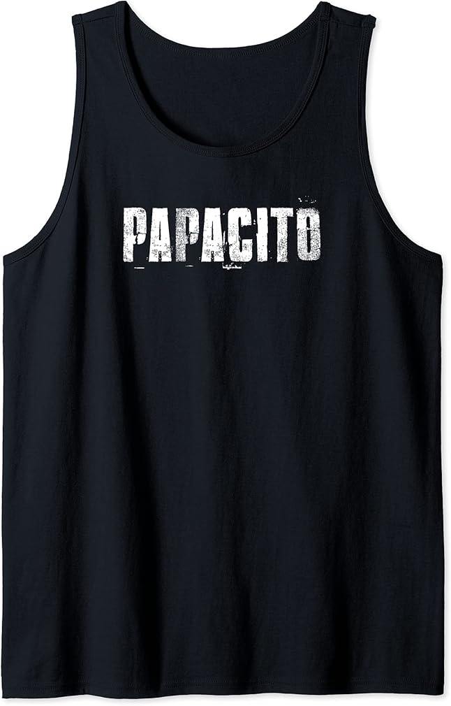 Papacito Spanish Mexico Latino Father's Day Tank Top