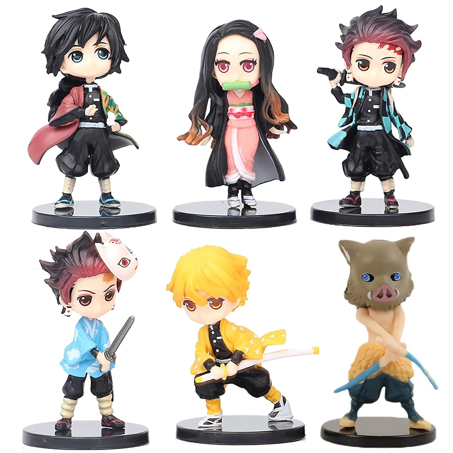 RVM Toys Demon Slayer Action Figure Set of 6 Size 7-8CM Toy for Car Dashboard, Decoration, Cake Topper, Office Desk & Study Table Multicolor (B0BVHHB9PC) Amazon Price History, Amazon Price Tracker