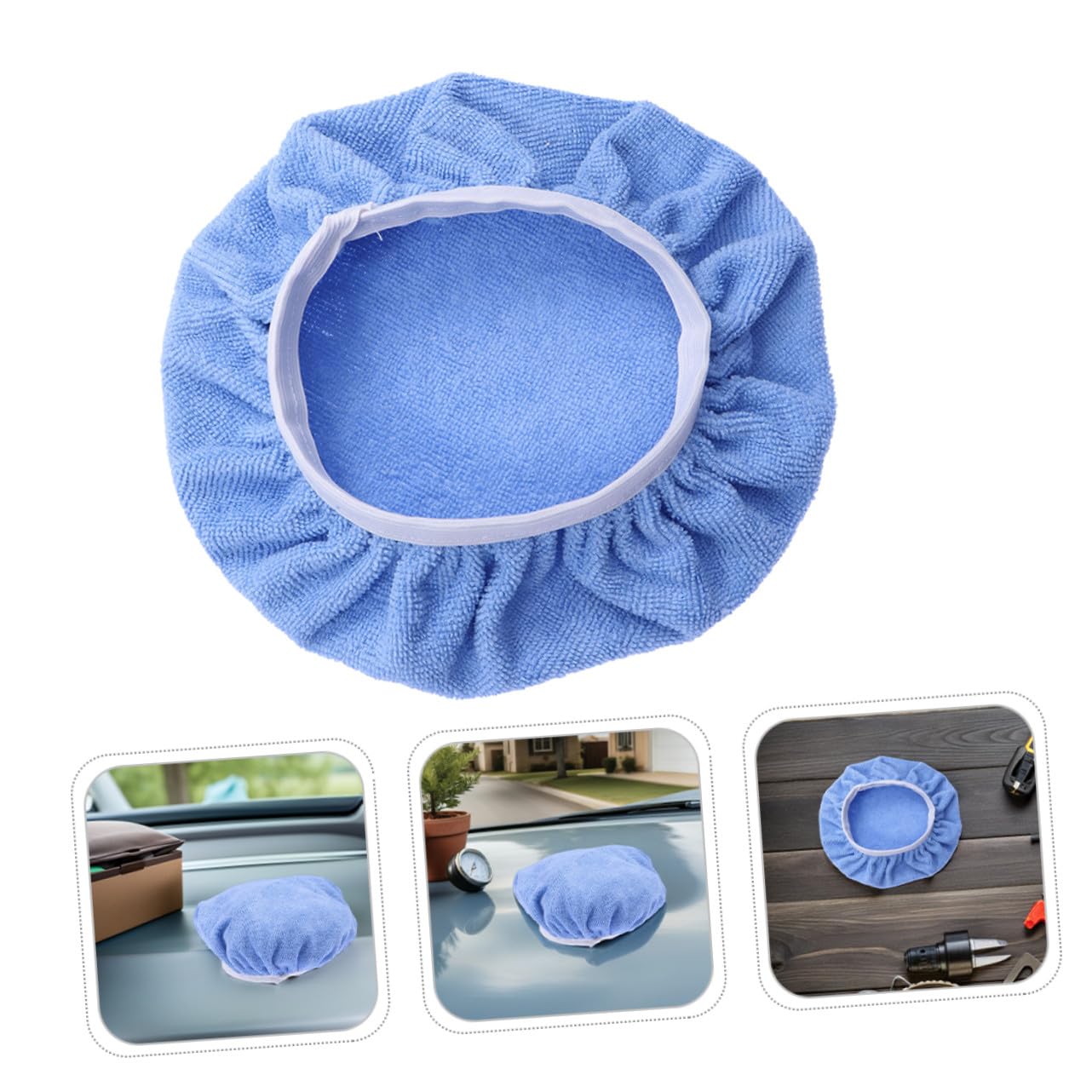 Kit de Almohadillas de Pulido de Microfibra para Coche, 8 Piezas
