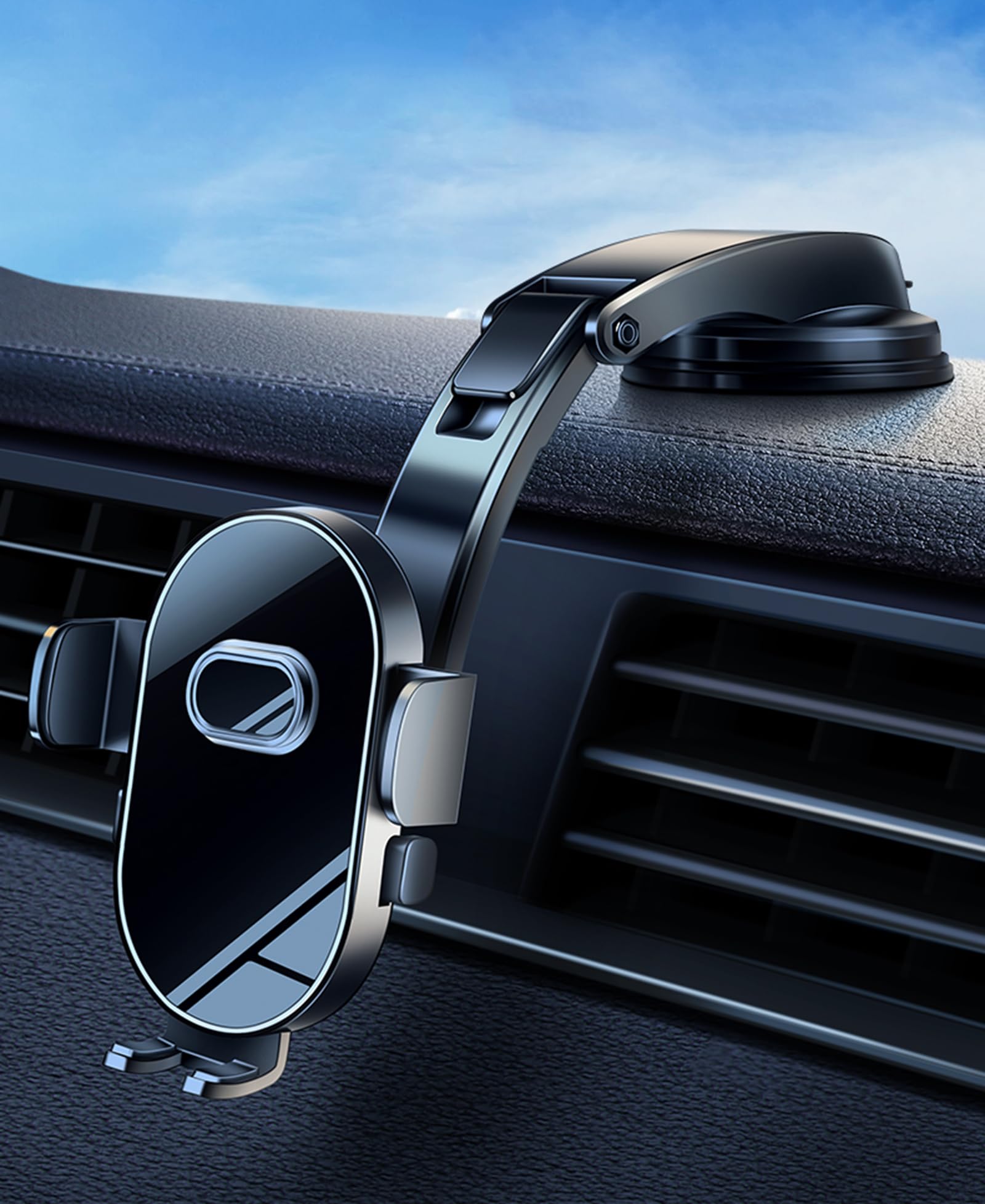 Samochodowy uchwyt na telefon do Infiniti G25X Q70h QX4 Qx60 G20, obracany o 360°, blokada One-Touch, z podstawą przyssawki i ramieniem teleskopowym, akcesoria samochodowe