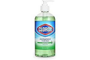 Clorox Pump N Clean Antibacterial Liquid Hand Soap with Soothing Aloe Scent