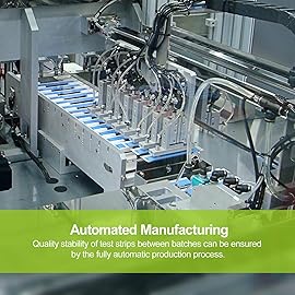 AUVON DS-W Draw-in Blood Glucose Test Strips for use with AUVON DS-W Diabetes Sugar Testing Meter (No Coding Required, 150 Count)