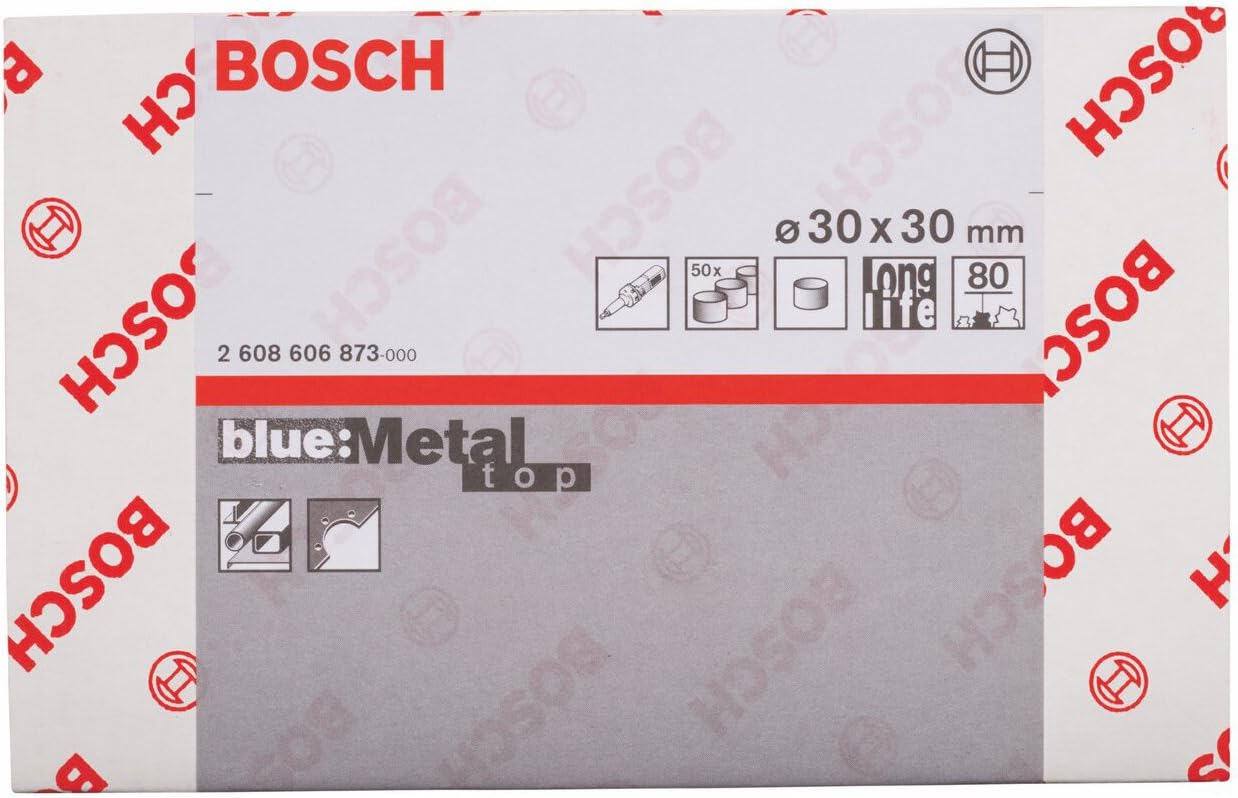 Bosch 2608606873 30 x 30 mm 80 Grit Metal Sanding Sleeve, Green - Image 3
