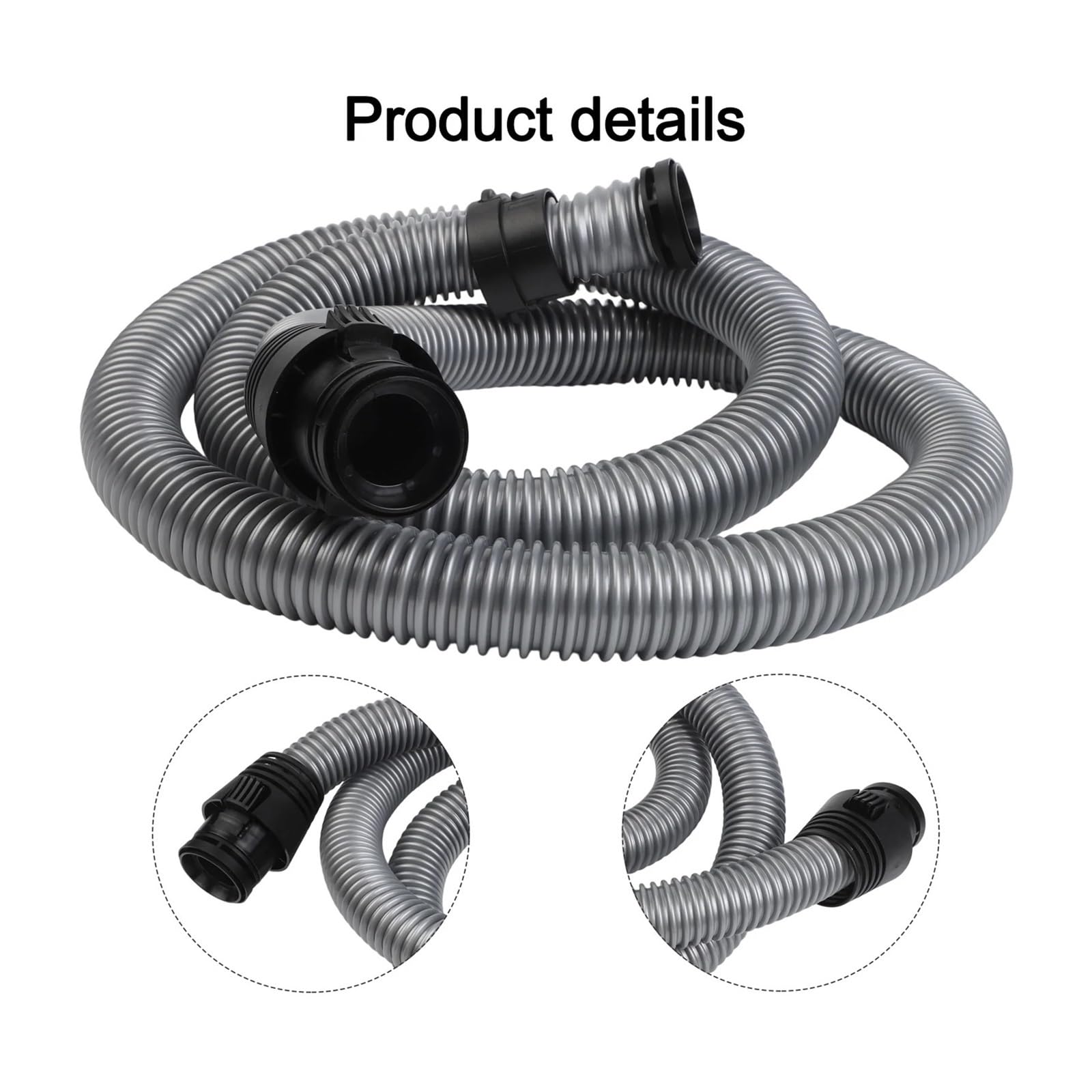 Staubsaugerschlauch, 1,6 M, Flexibler Saugschlauch, Kompatibel Mit Miele Classic, C1 Bodenstaubsauger