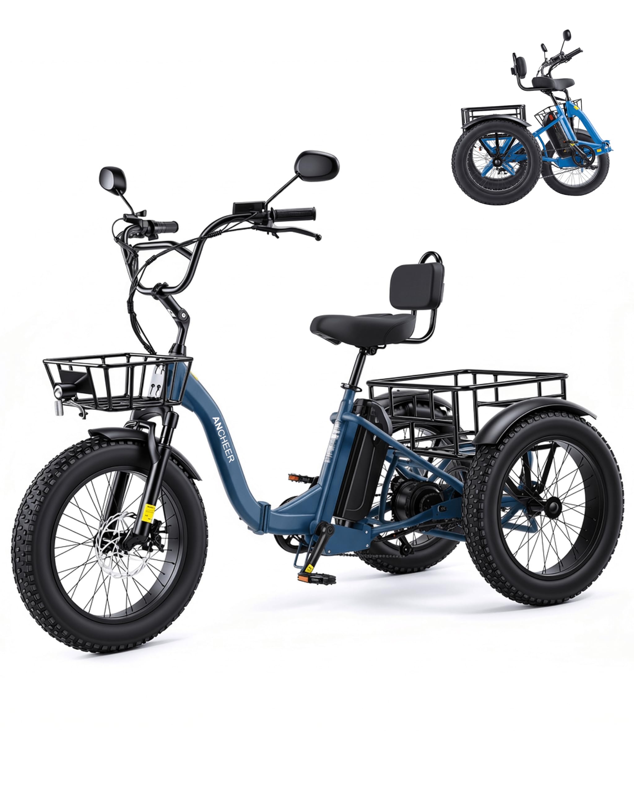 ANCHEER Electric Tricycle