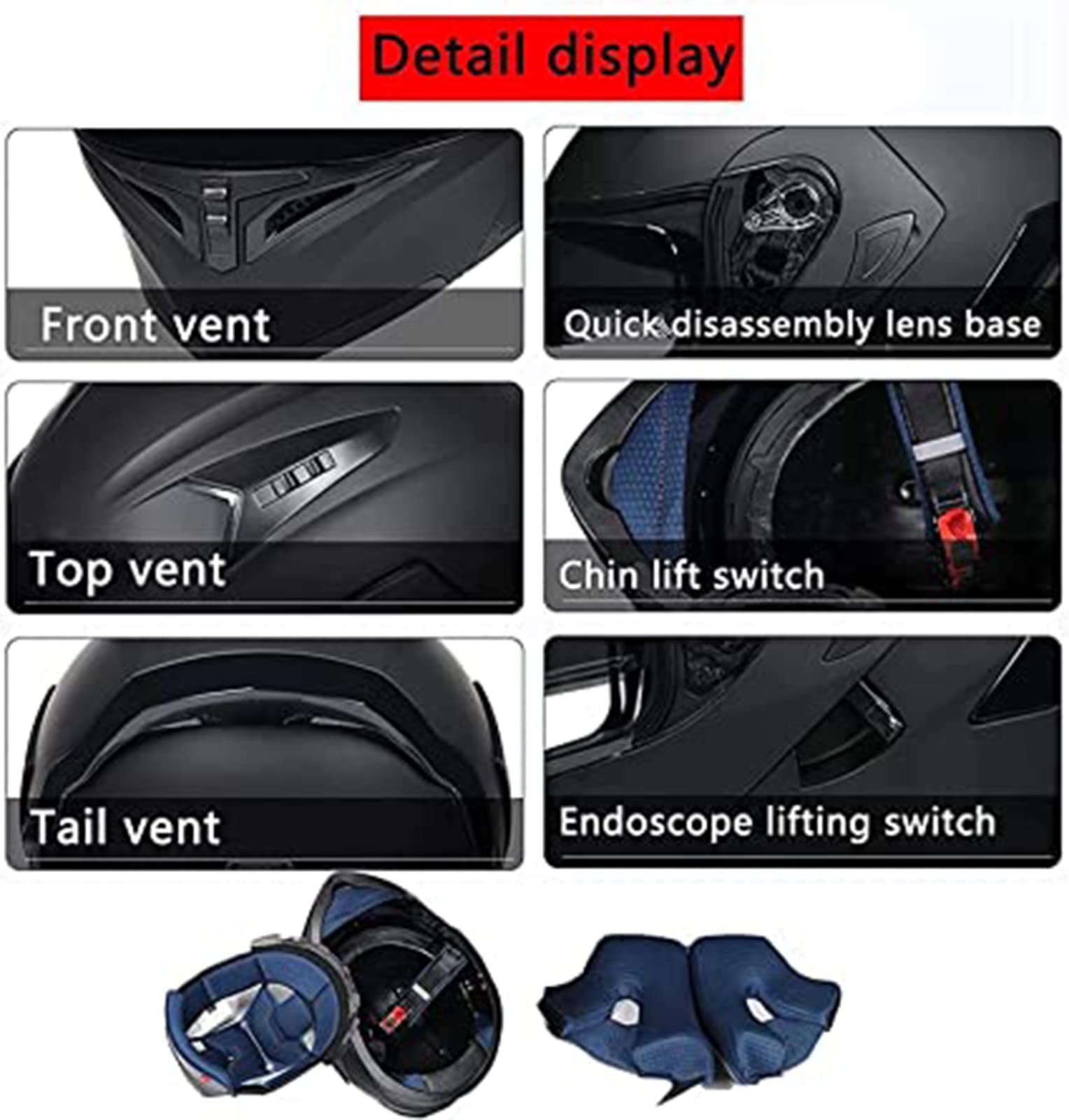 Integralny kask motocyklowy, wyścigowy kask motocrossowy z podwójnym wizjerem, do motocrossu, choppera, skutera, dla dorosłych, mężczyzn i kobiet, odpowiedni na wszystkie pory roku, certyfikat DOT