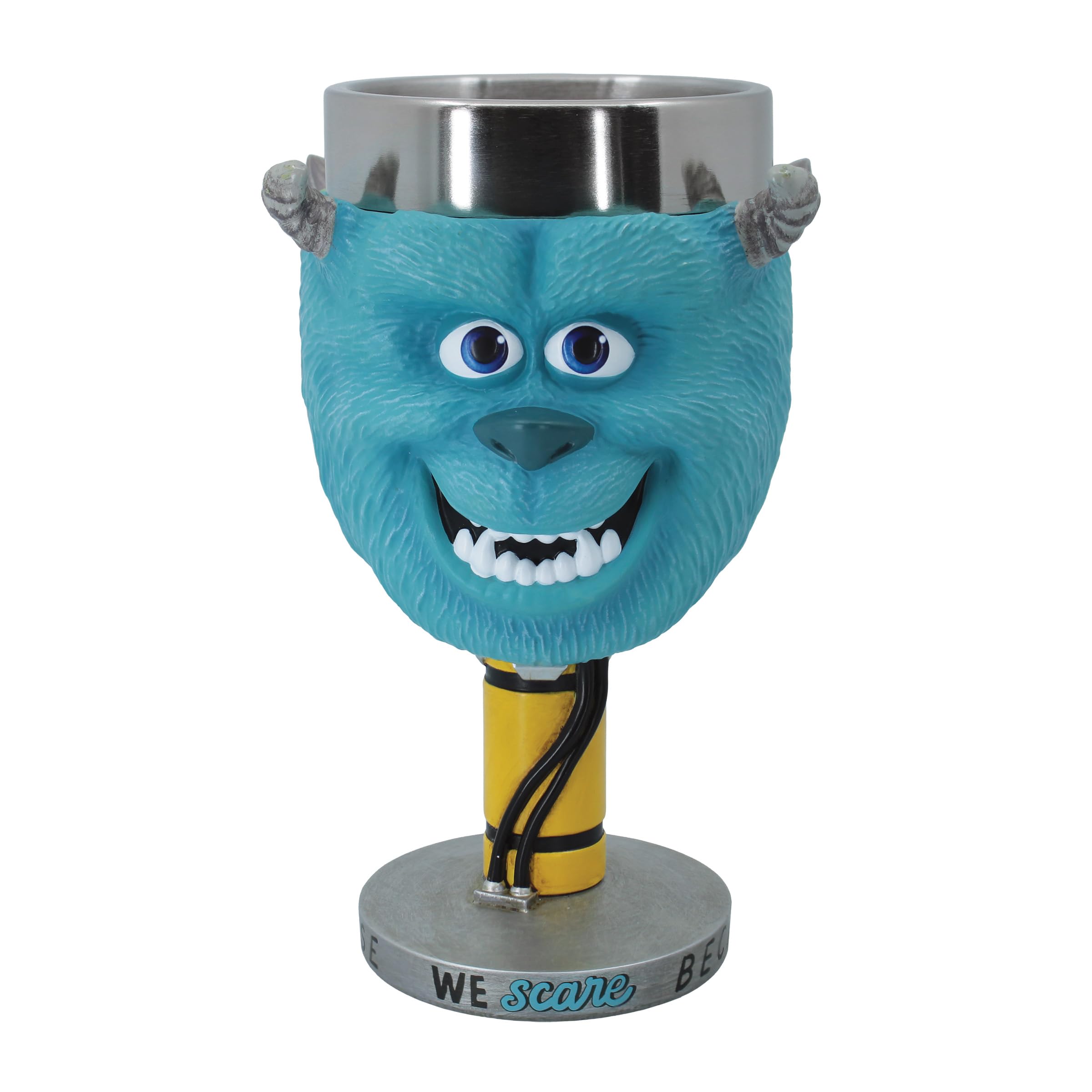 Verre en calice Monsters Inc de collection Disney figurine Enesco 18cm