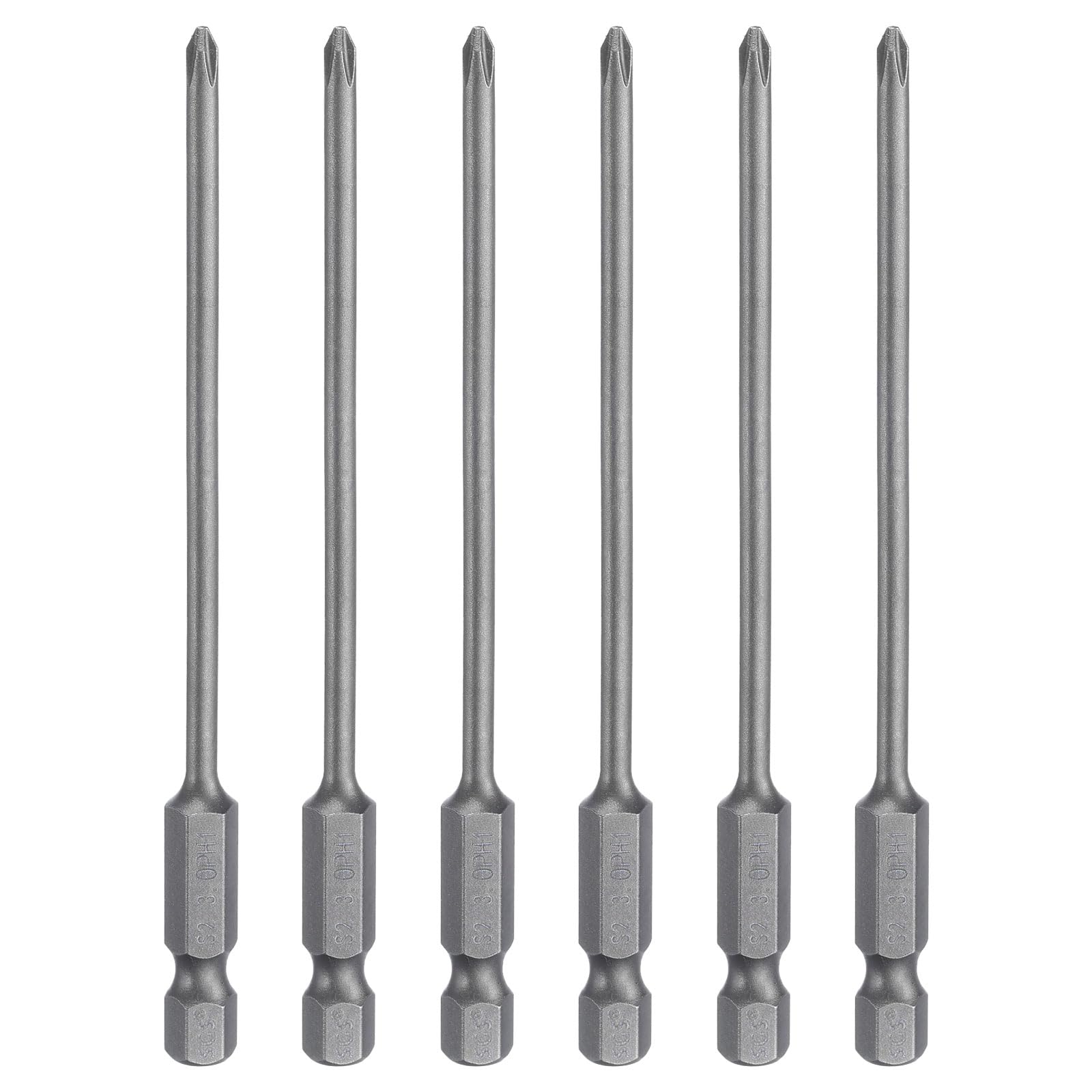 Kreuzschlitz-Schraubendreher-Bit PH1 – 110 Mm, Magnetisch, S2-Stahl Für Bohrmaschinen