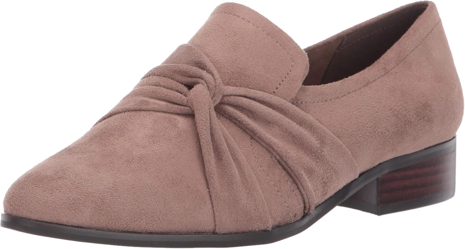 Bella Vita Women's Billie II Step in Loafer, Taupe Suede, 6 N US