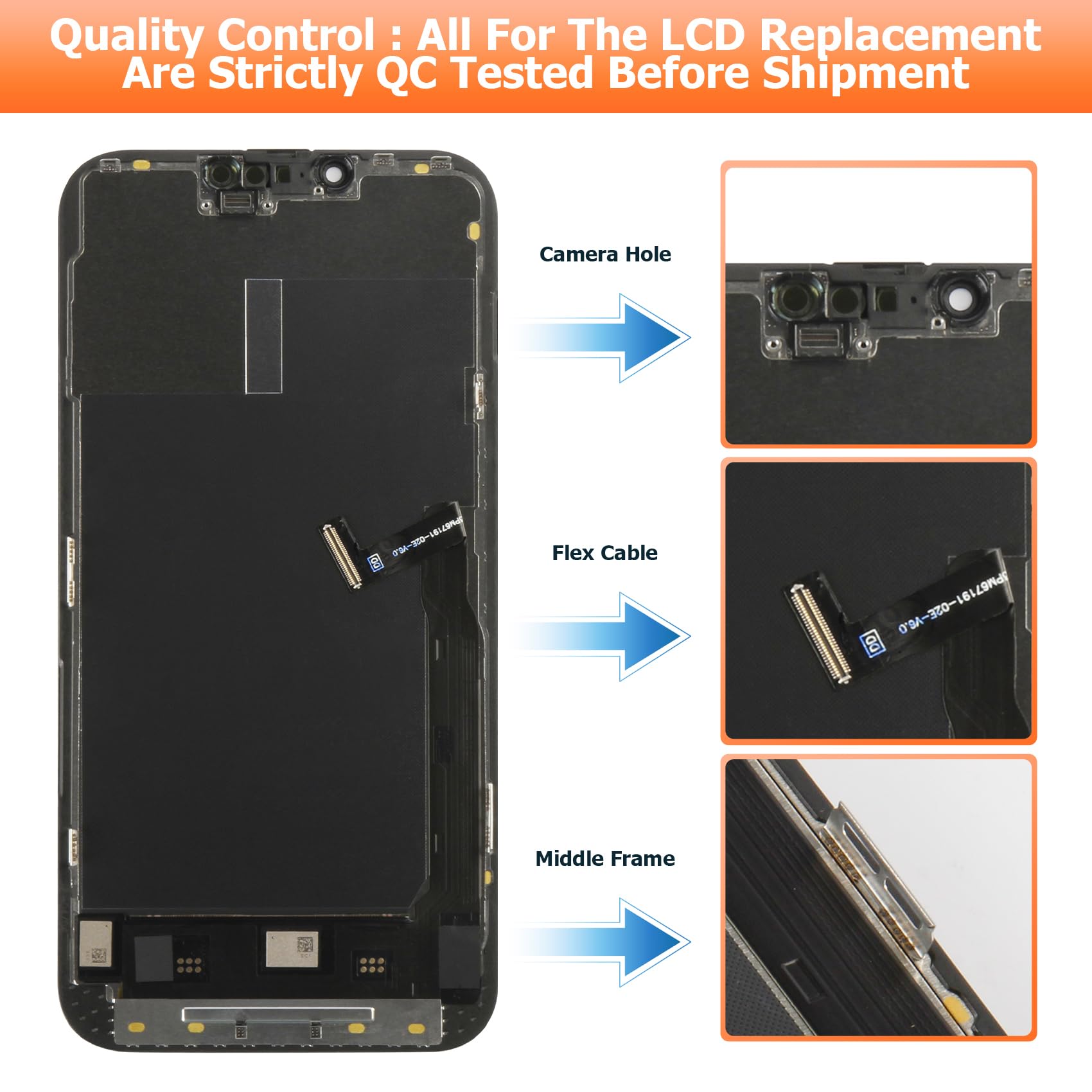 iPhone 13 Pro Max - LCD Display Refurbished | B.V