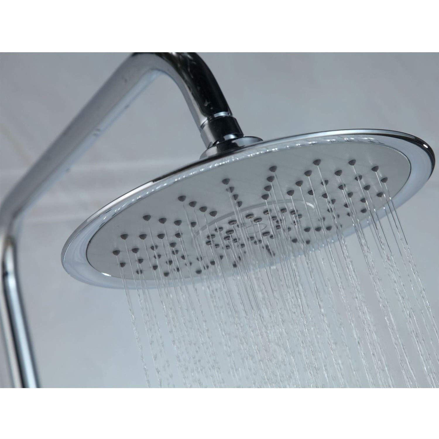 Affitta a Muro di Doccia 3 funzioni Doccia con scaffale con Rubinetto per Doccia a Mano Set di Doccia per Doccia con Doccia Altezza della Doccia Rain Regolabile