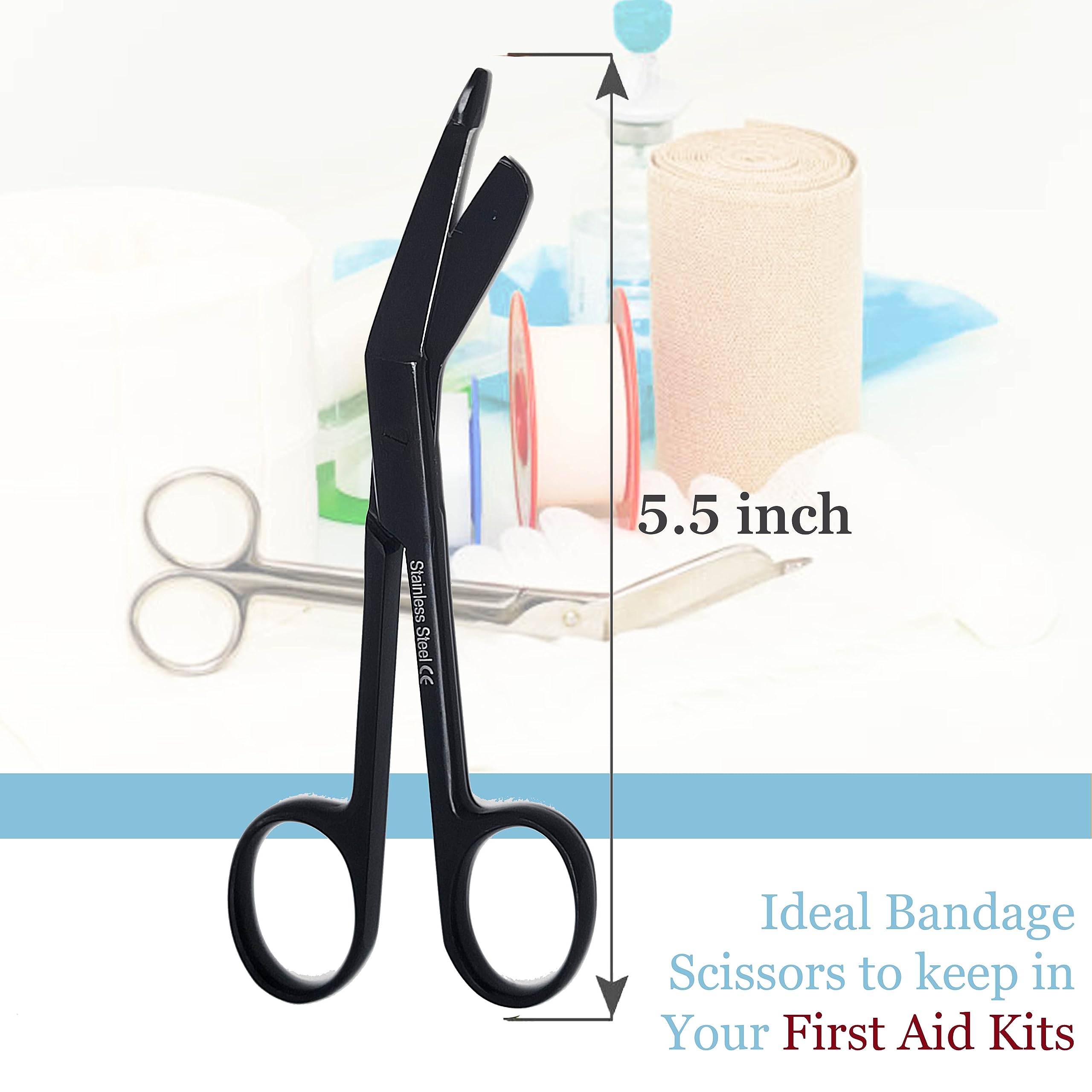 Premium Medical Scissors - Trauma Shears for Nurses & Doctors -3 Premium Medical Scissors - Trauma Shears for Nurses & Doctors -3