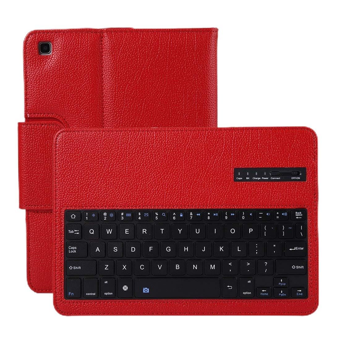 Clavier Bluetooth détachable avec étui en cuir litchi pour Galaxy Tab S5e 10.5