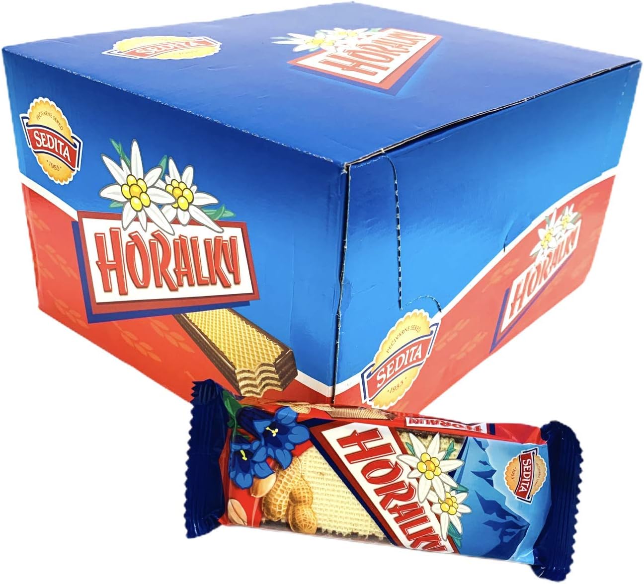 Sedita Horalky Cocoa Cream Wafer 50g (Pack of 56)