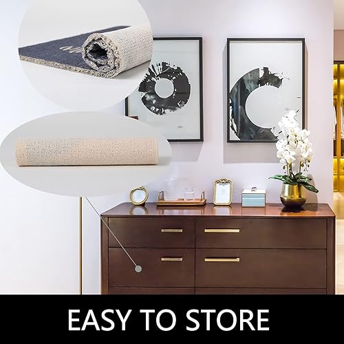 Miniatura 6 de Trampa para tapete de arena para gatos, mantel individual para atrapar alimentos para mascotas, súper lindo, fácil de limpiar, 24 x 16 pulgadas,