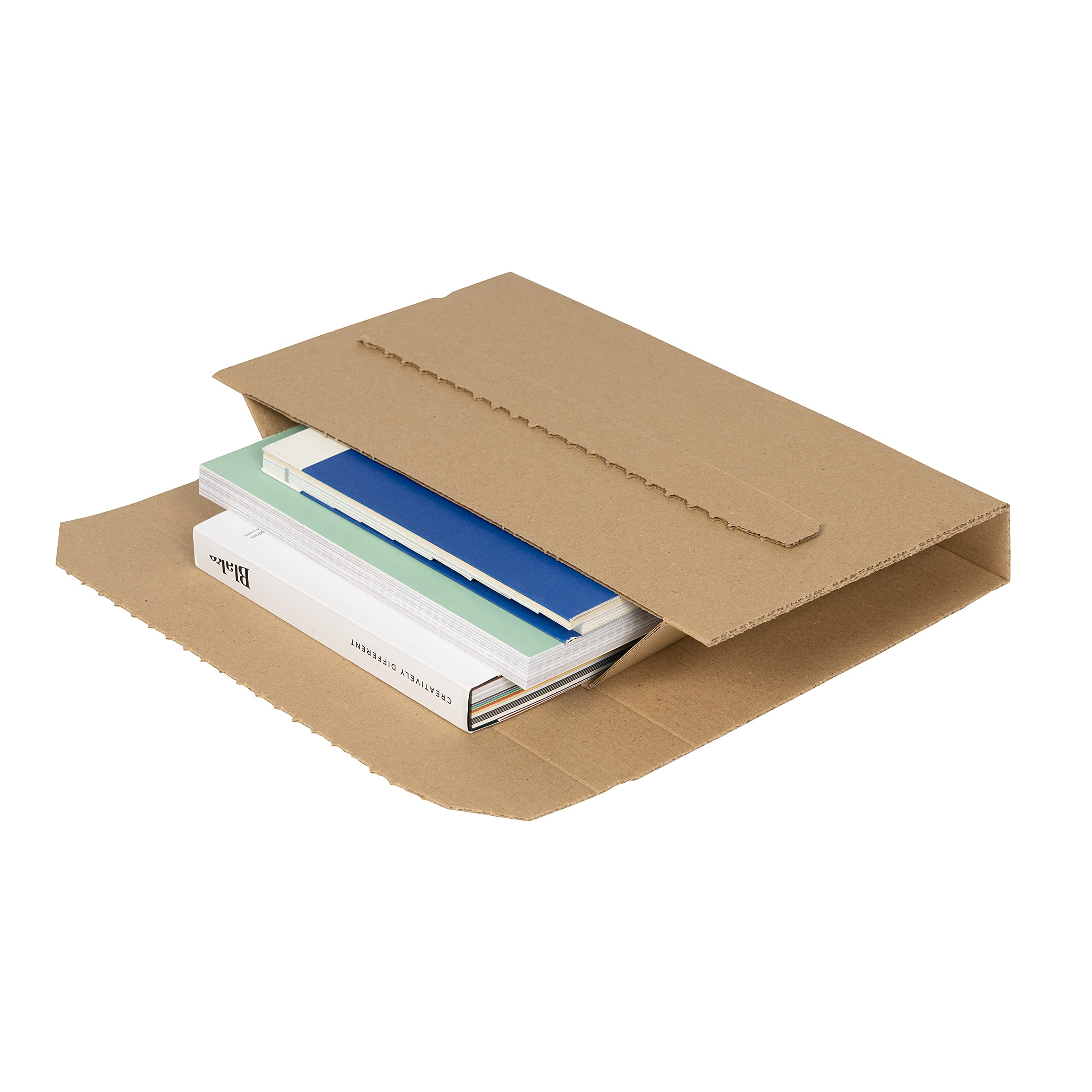 Blake VITA Packaging 217 x 155 x 52 mmCopertura per libri Stacca e sigilla (BWM02) Manila, Confezione da 25