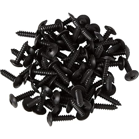 Vite Piatta In Lamiera Con Rondella Nera Zincata 3,5-4,8mm DIN - Foto 9