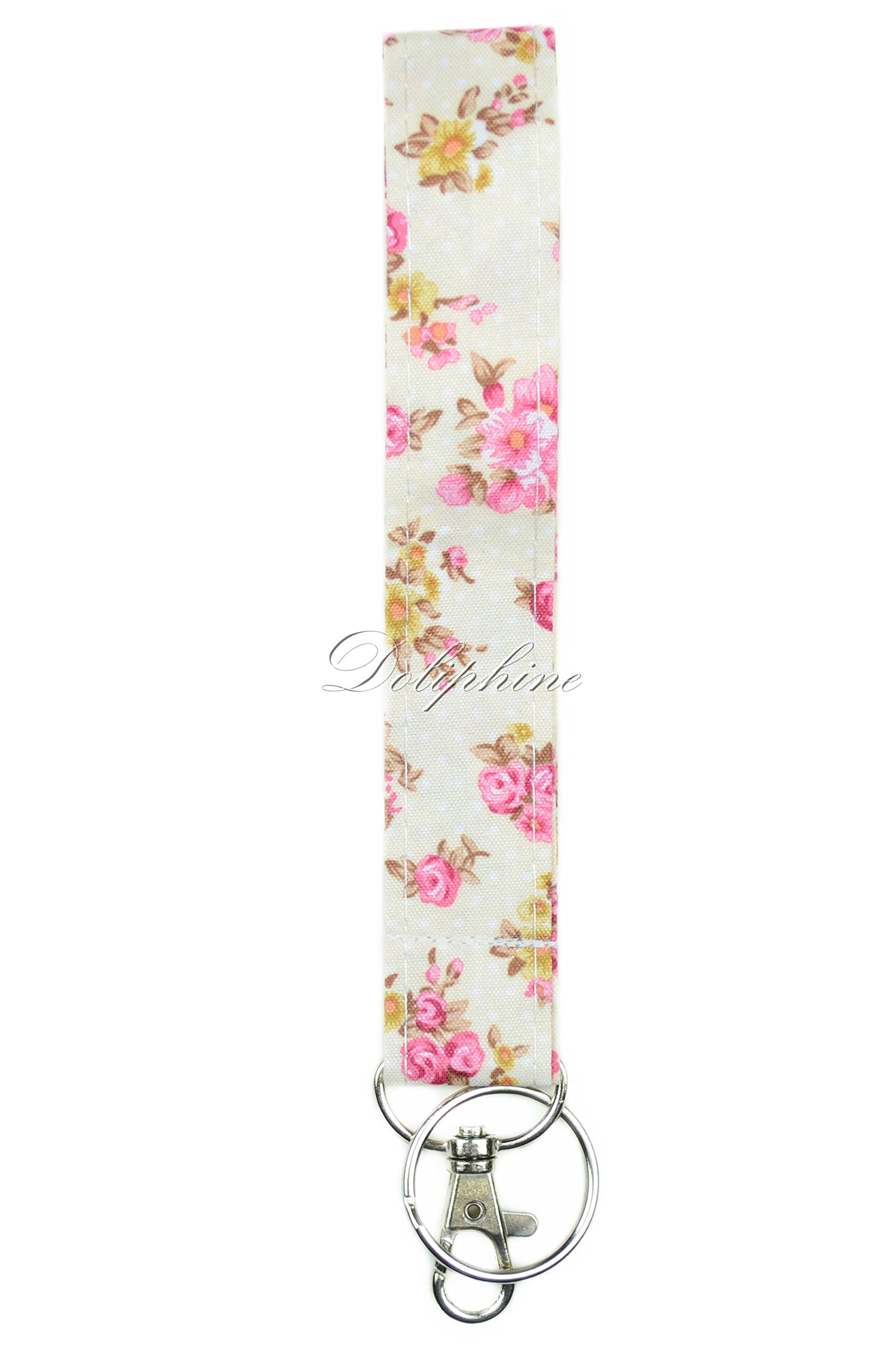 Micandle Llavero De Muñeca De Moda Para Mujer, Llavero Corto Con Cordón Para Llaves De Automóvil, Muñecas De Moda, Azul Hibisco Floral