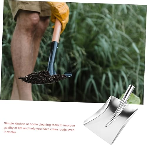 Miniatura 6 de Cabilock Pala de nieve de acero inoxidable Herramientas de barbacoa Herramienta plegable Herramienta de limpieza Pala de nieve plegable Pala de