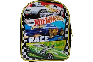 Ryan's World Yellow Black Race Car Boys Bookbag