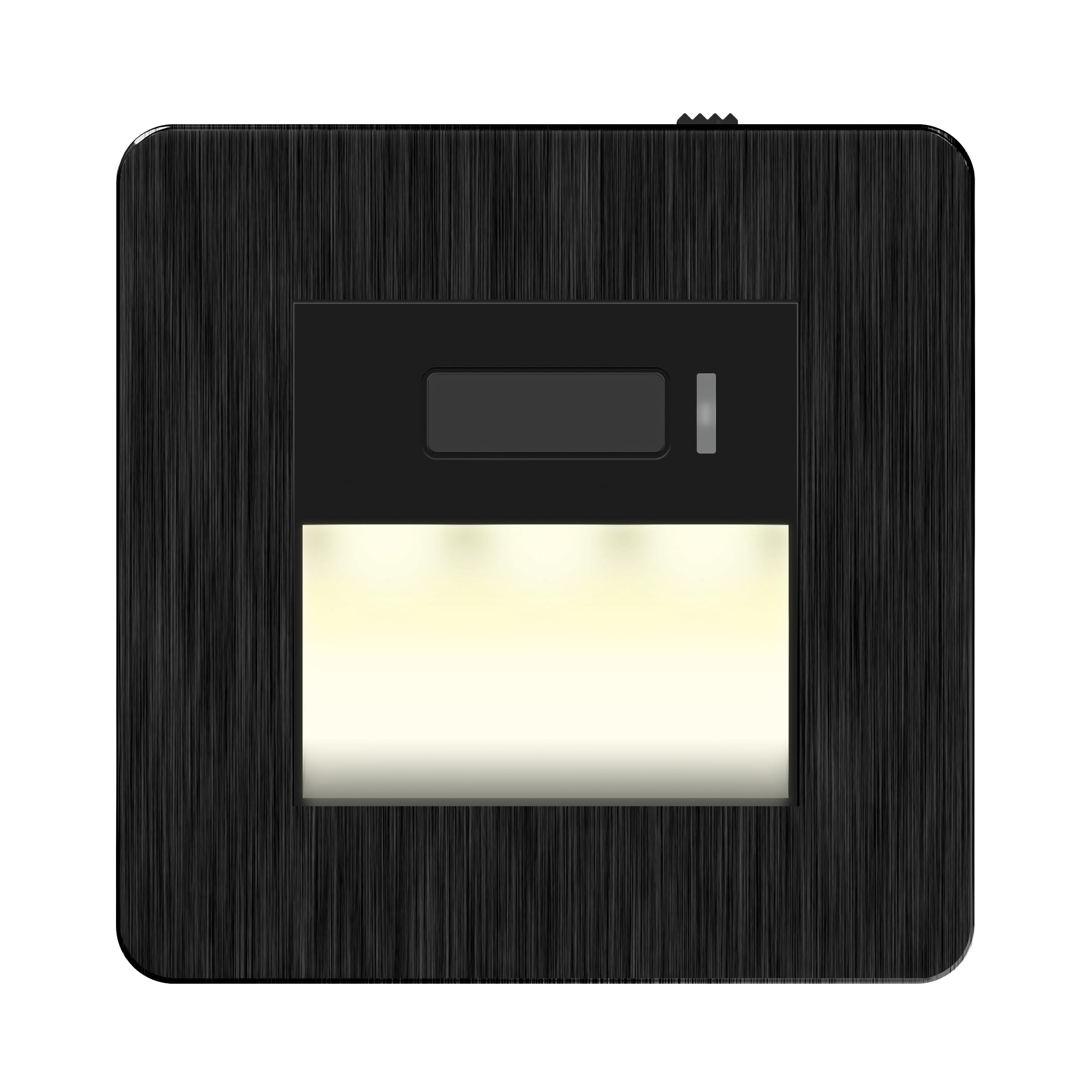 LIDER Full Guide Light with PIR Motion Sensor, Brushed Black (Not Plug-in) — image 1
