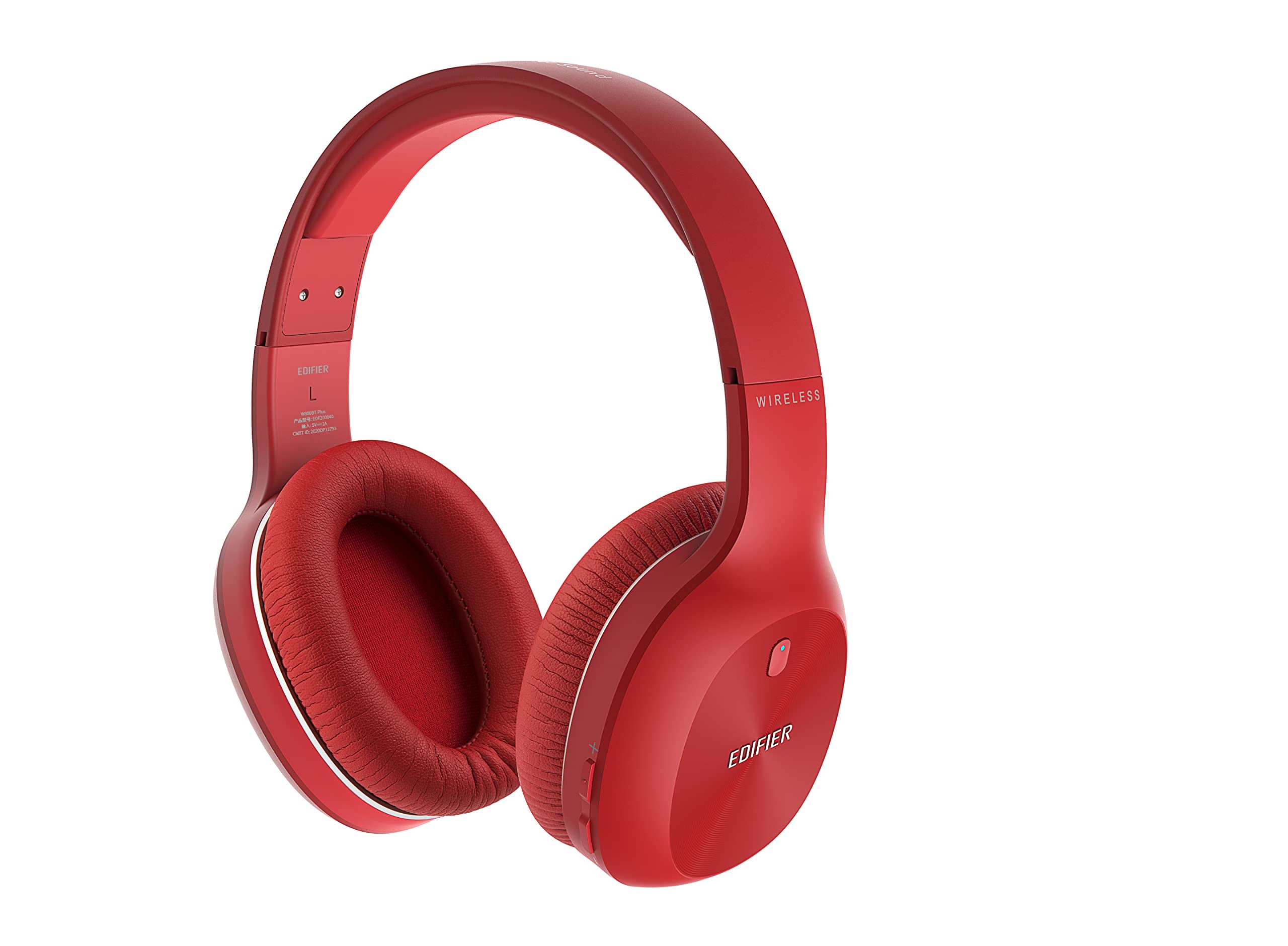 Edifier Auriculares inalámbricos W800BT Plus, aptX (Rojo)