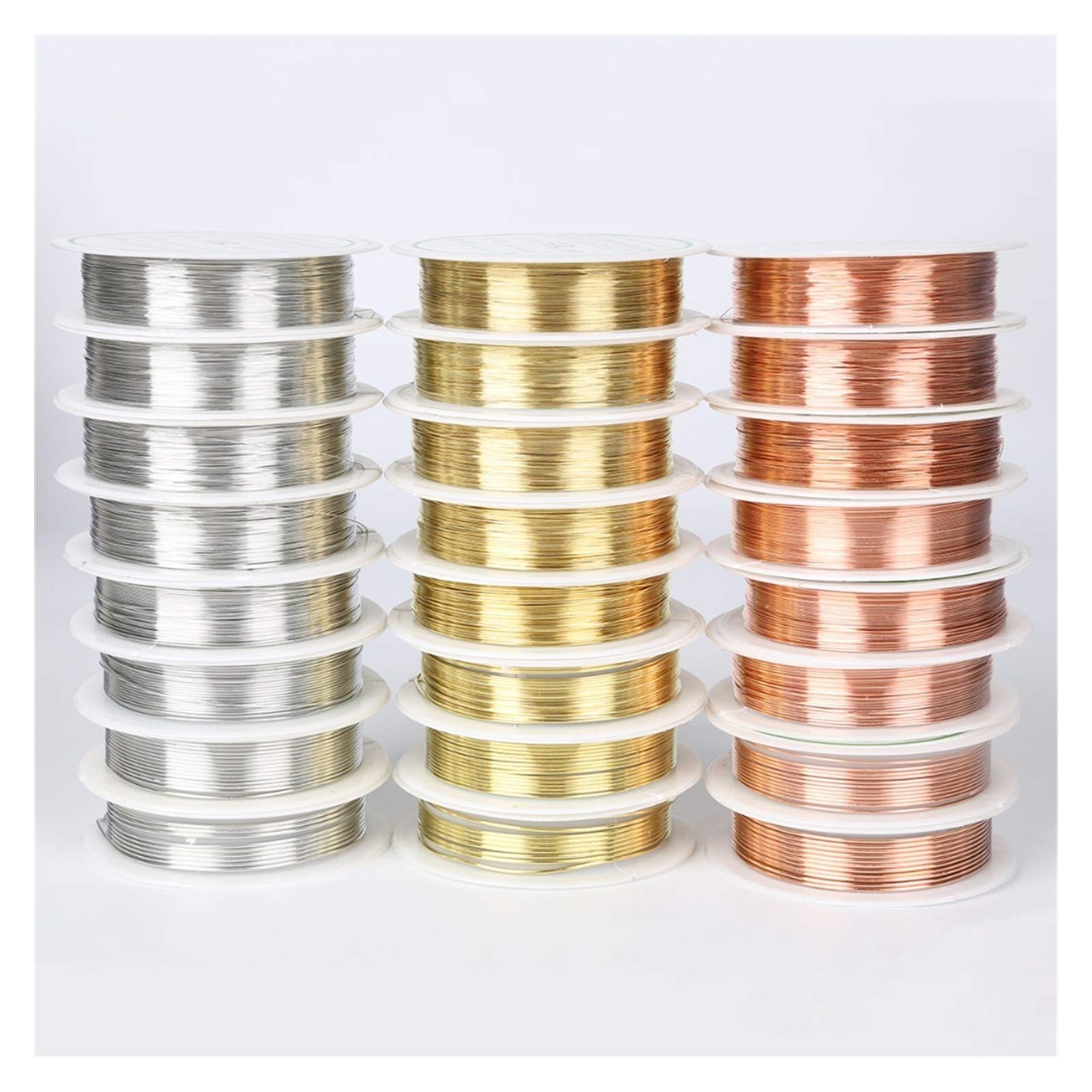 BENECREAT Aanslagbestendige gouddraad, 20 gauge (0,8 mm), koperdraad voor het maken van sieraden, 10 m