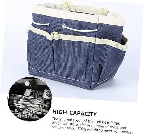 Miniatura 5 de Bolsa organizadora de bolsillo, plegable, para herramientas de plantas, cubo de jardín, organizador de almacenamiento de jardinería, cesta de