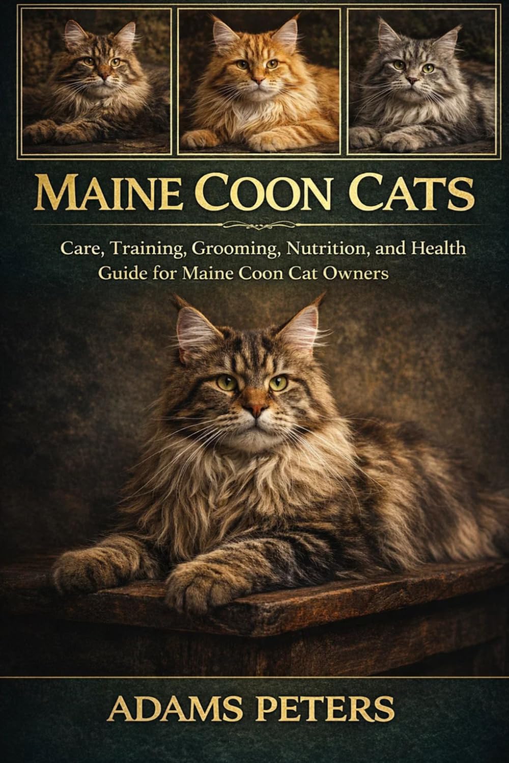 MAINE COON CATS: Care,Training,Grooming, Nutrition,andHealthGuidefor Maine Coon Cat Owners