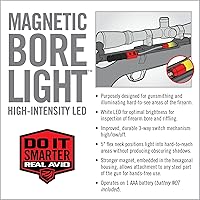 Vista 8 de Real Avid Bore Light, Magnetic, High Intensity LED Bore Illuminator with 5” Flexible Neck for Hands Free Operation and Illuminating Hard to See