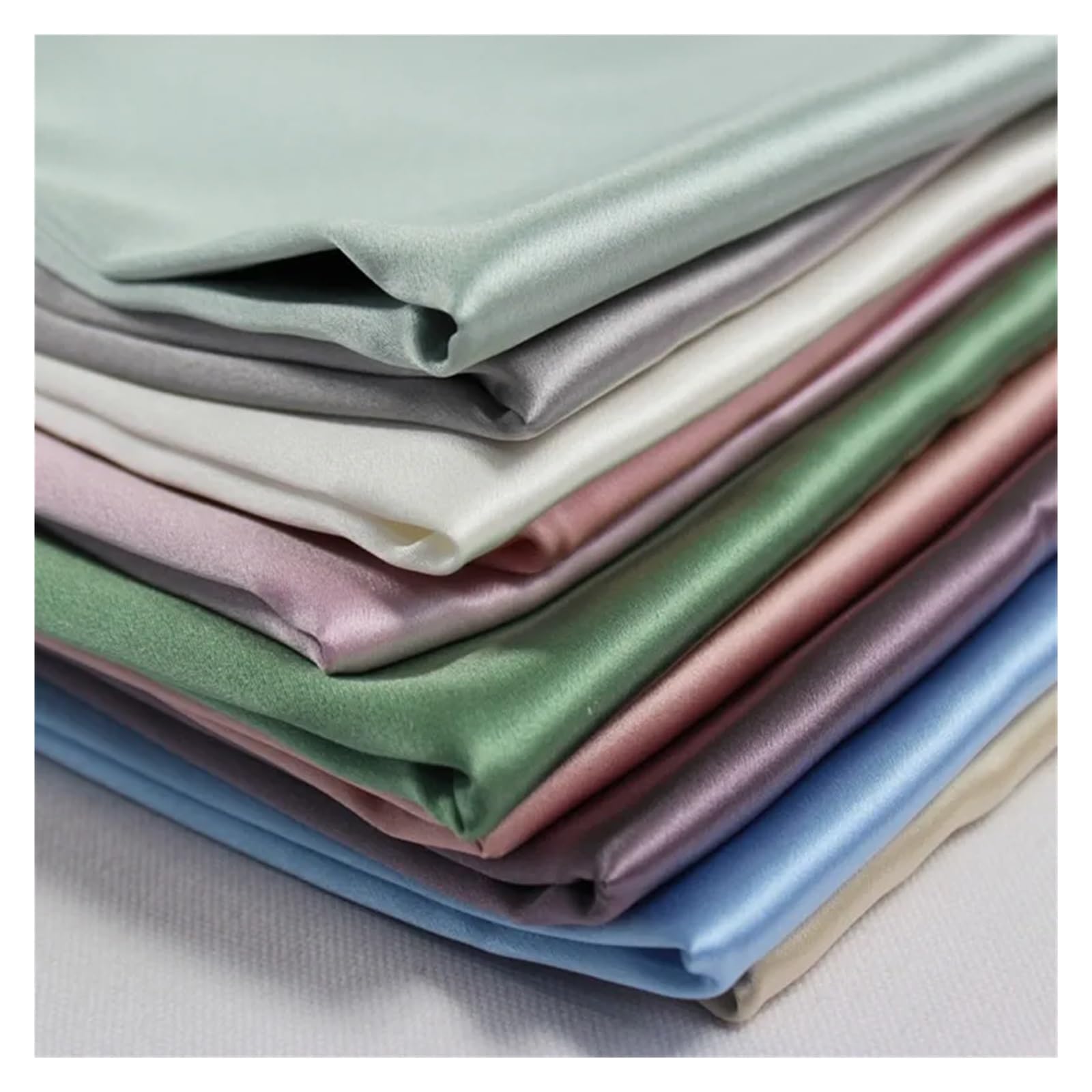 Tela de Raso Satin Ancho 280cm Tela 30 momme Seda Peso Pesado Liso Teñido DIY Vestido Ropa de cama Bufanda(11-Wine Red,1 meter)