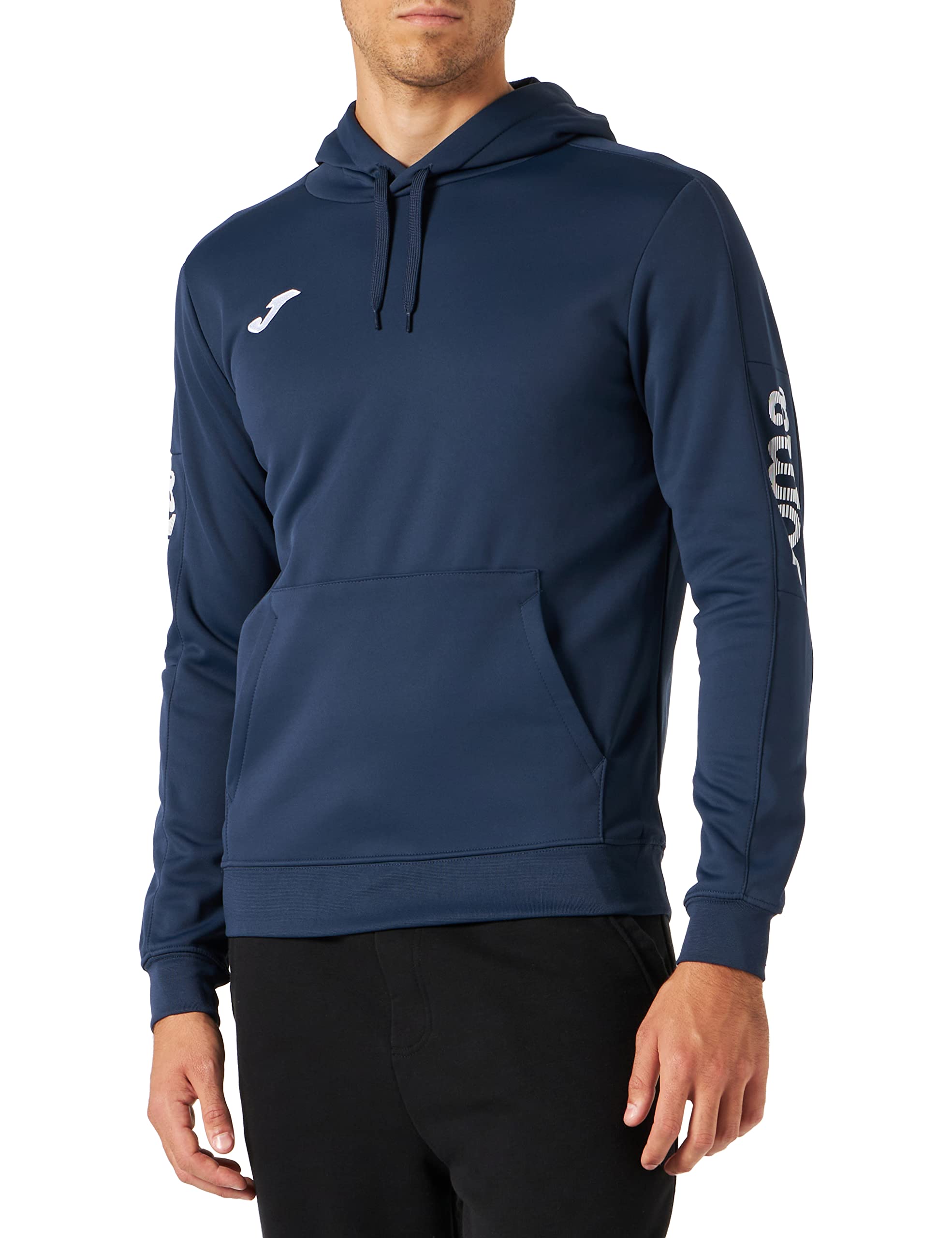 Joma Men's Championship IV Hoodie, Navy turquoise, XS
