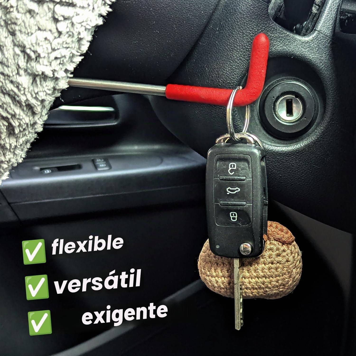 MULTIPICK Kit de Apertura Vehículos – Herramienta de Palanca & Set Herramientas Profesionales – Herramientas Desmontaje Molduras & Herramientas Coche para Apertura Vehículo