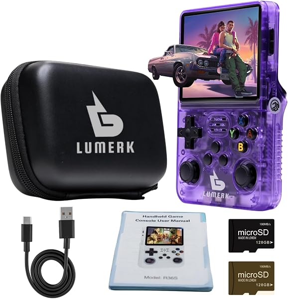 R36S Handheld Retro Game Console with 21000+ Games