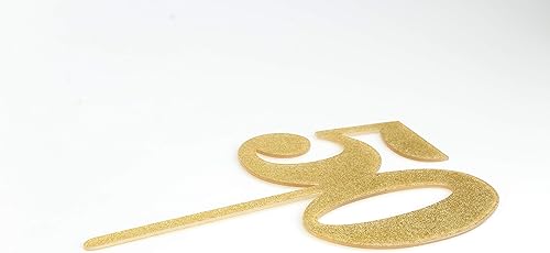 Miniatura 3 de ZHENGYE Decoración para tarta de cumpleaños de 50 aniversarioscumpleaños, decoración de fiesta (50)